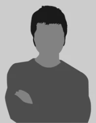 Anonymisiertes, graues Platzhalter-Symbol eines Mannes mit kurzen Haaren.